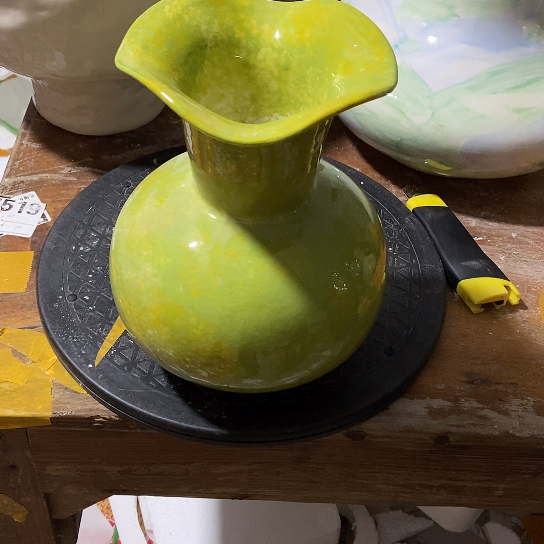 陶瓷景德镇花瓶微瑕