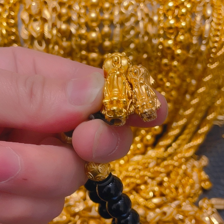 合金合金一个小貔貅一个中号貔貅23和32