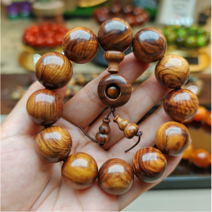 2.0黄花梨时来运转手串007