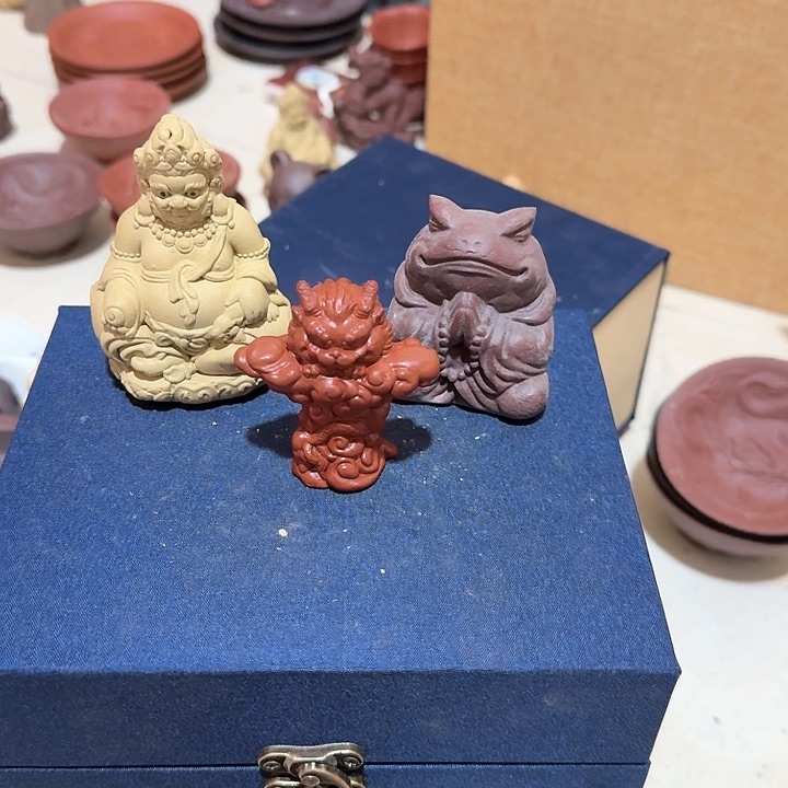 紫砂茶宠雕塑瑕疵茶宠