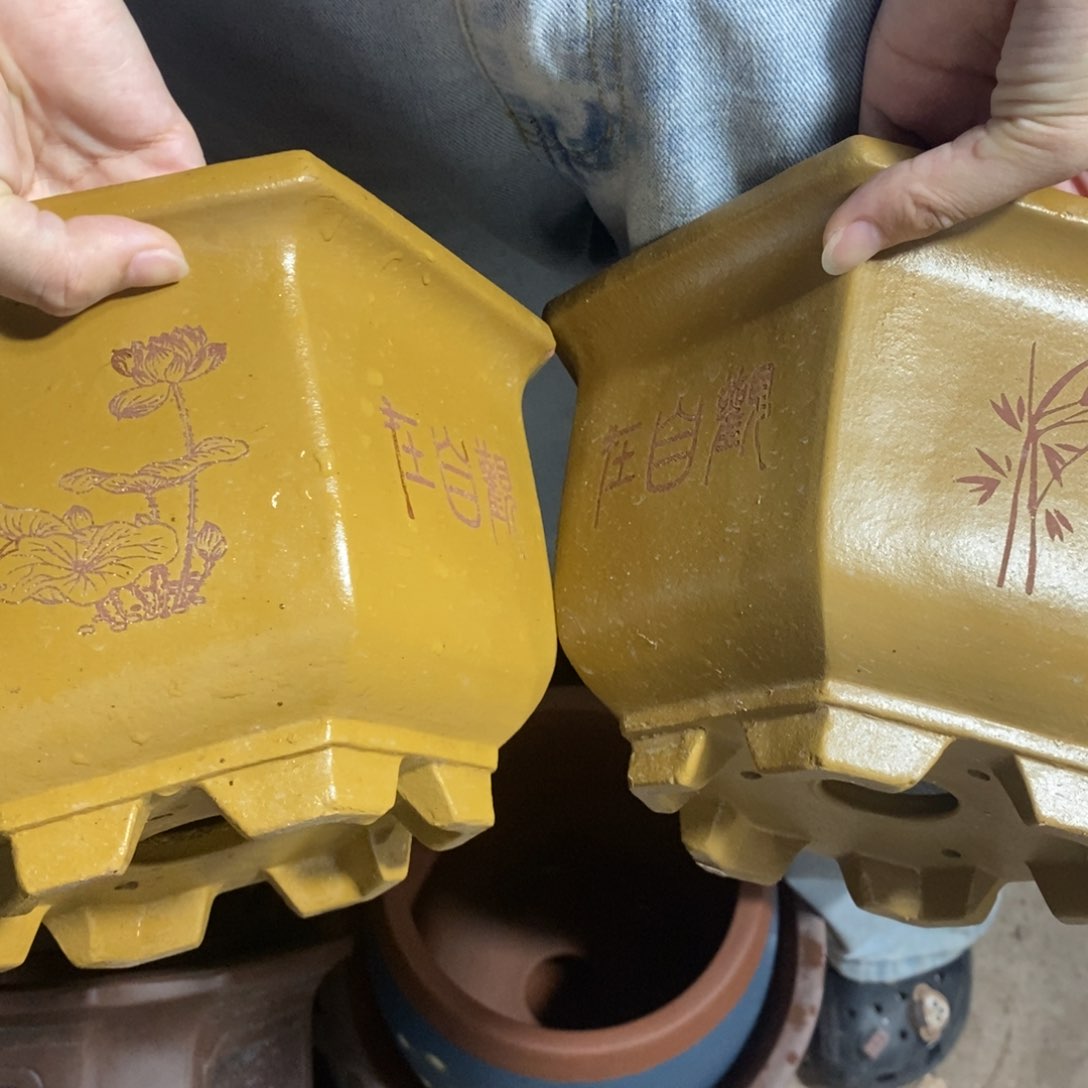 紫砂花盆口径口径24 14