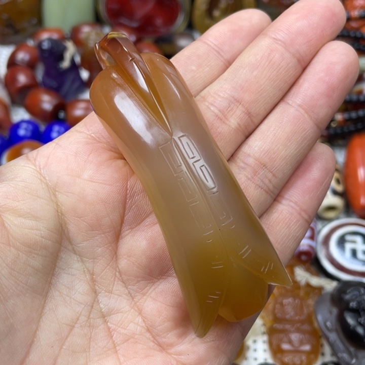 玛瑙/玉髓颈饰未镶嵌奔*哥