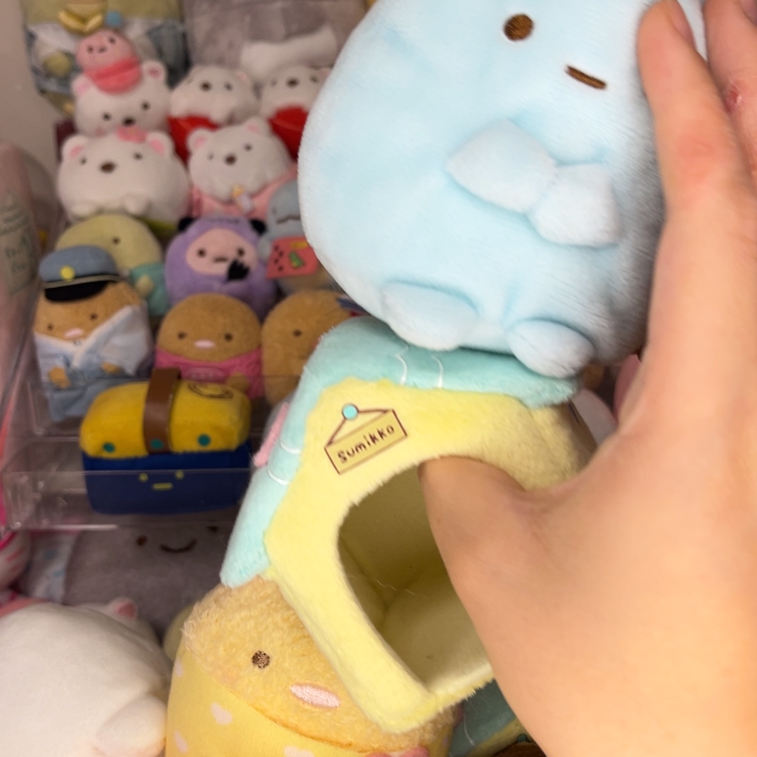 o***-毛绒专拍房子蓝圆子公仔