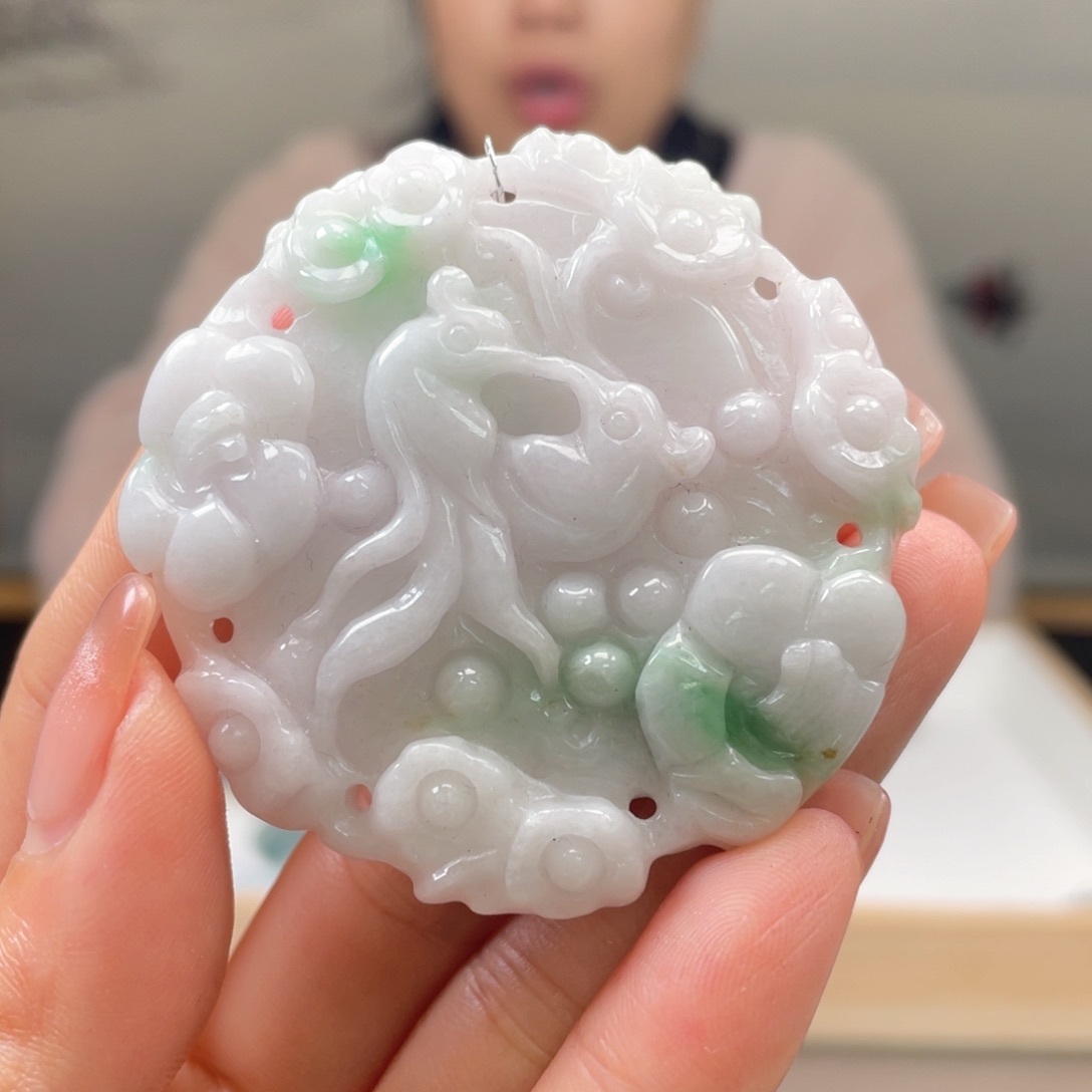 翡翠吊坠(不含链)未镶嵌