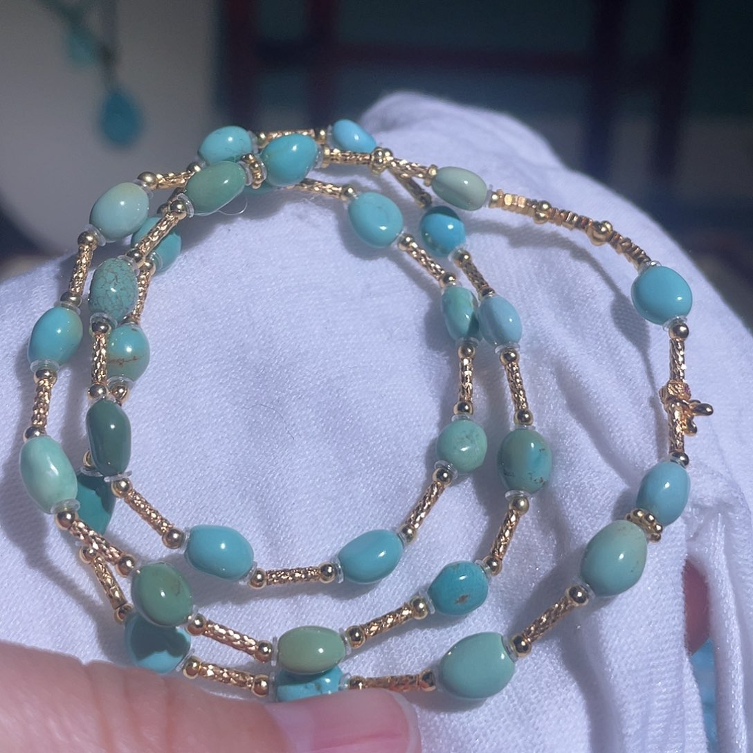 绿松石配饰未镶嵌