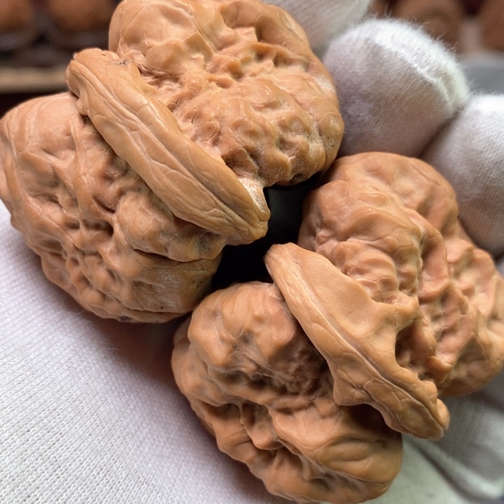 文玩核桃吊坠47全品货头山地红皮一比一四八八大蛤蟆