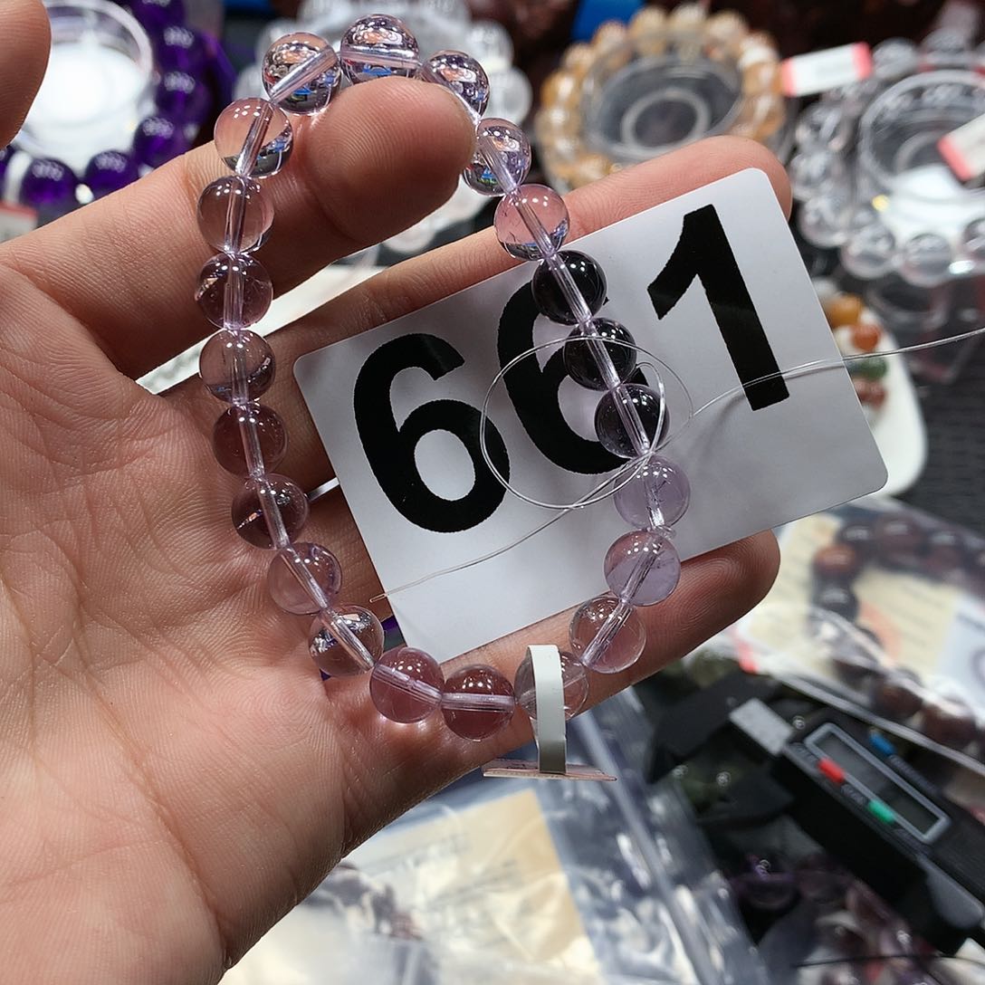 水晶手链未镶嵌天然