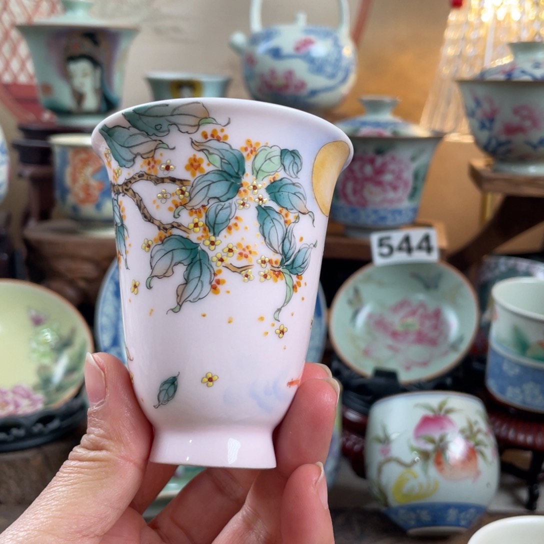 景德镇陶瓷手绘茶具原创