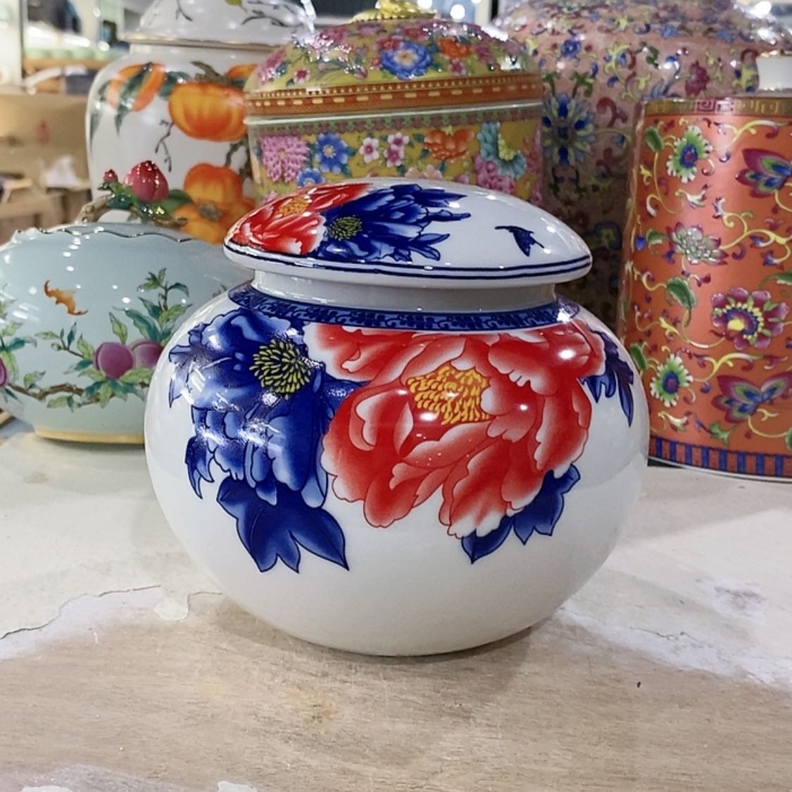 【闪购商品】罐茶叶罐陶瓷茶叶罐