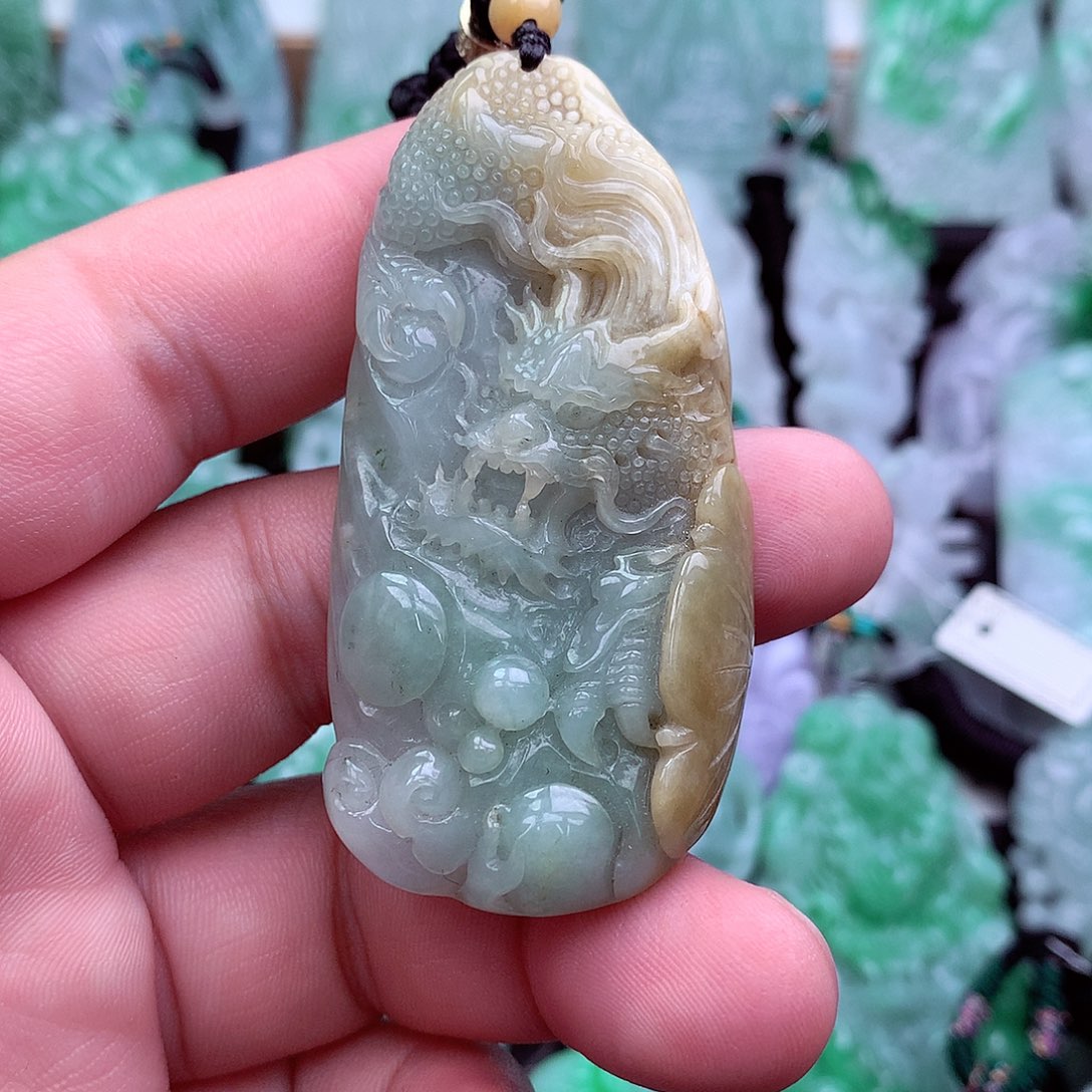 翡翠吊坠(不含链)未镶嵌
