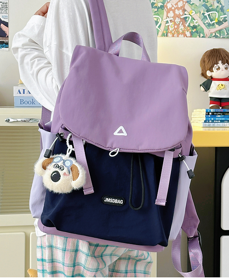 出游书包防水大容量学生双肩包韩版休闲旅行轻型初高中大学生百搭