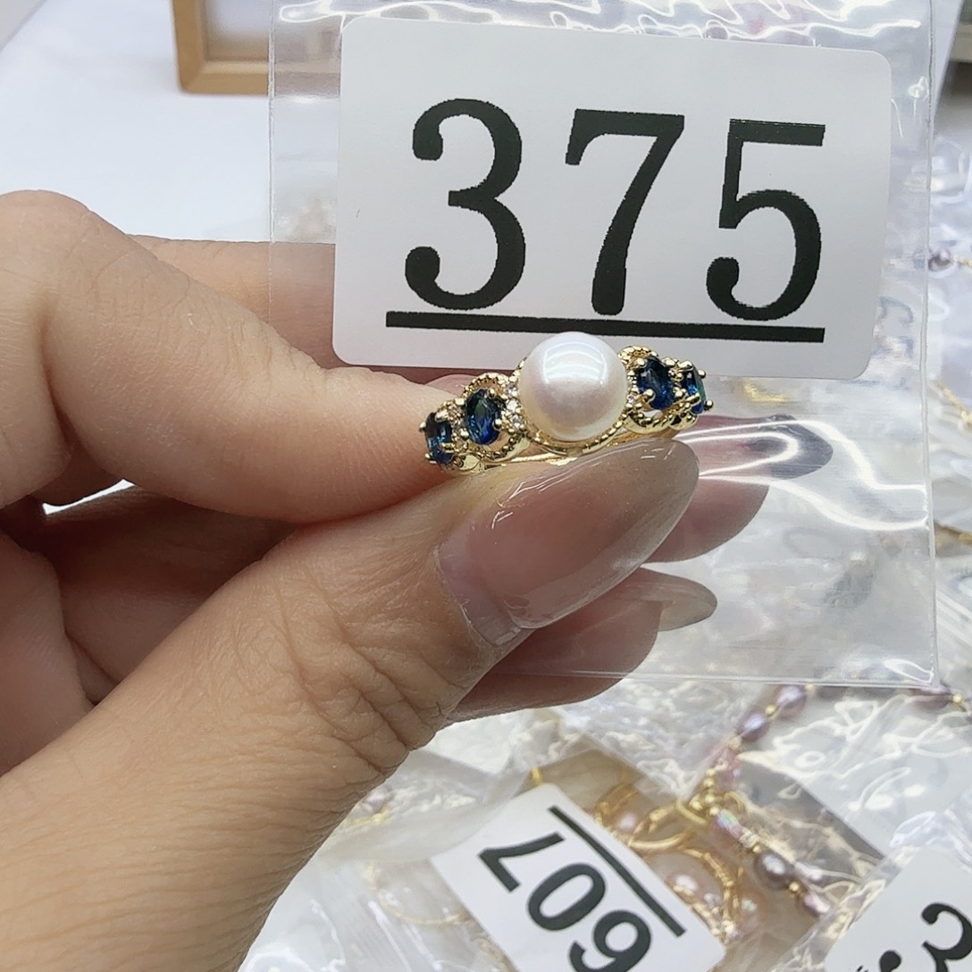 合金珠宝奇石淡水珍珠375