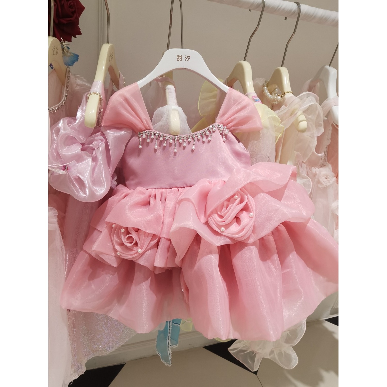 甜汐·25夏~珍珠连衣裙86069