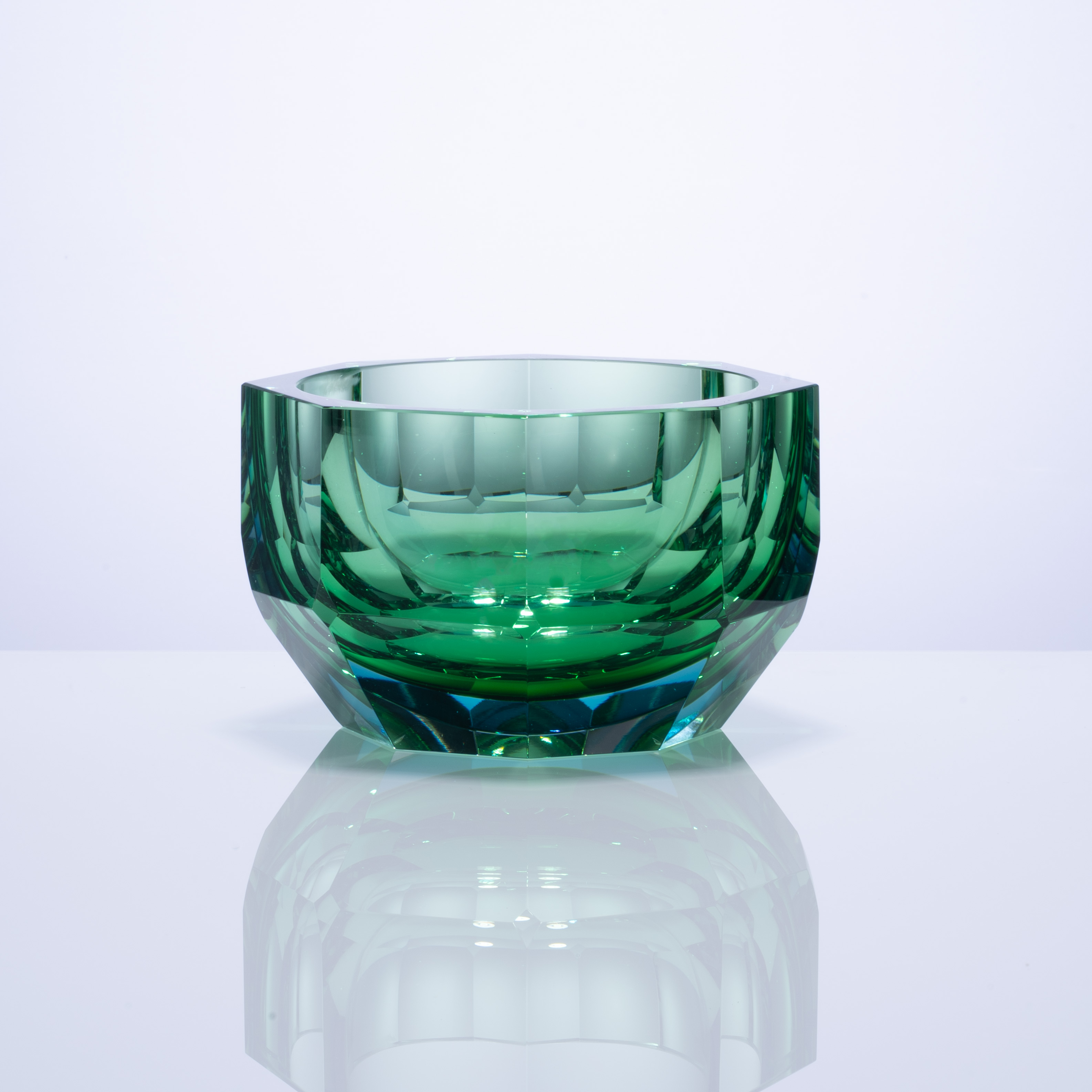 安桔美术馆【双色收纳碗AJ1011262】 意式极简轻奢艺术琉璃收纳碗