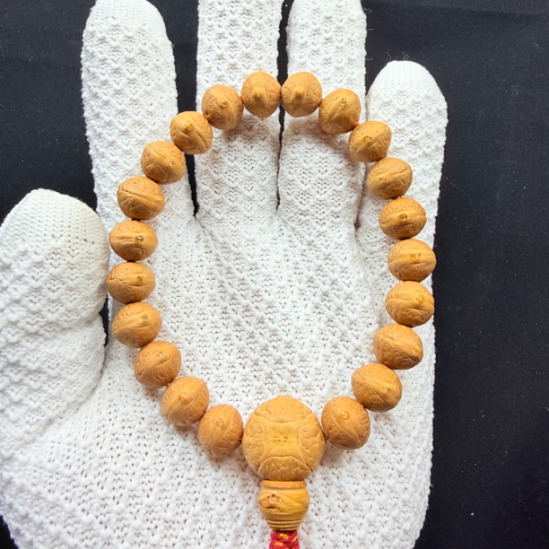 尼泊尔新籽同树凤眼菩提手串11.5mm左右碟桩一物一图