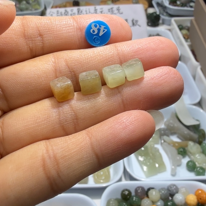未镶嵌和田玉珠宝半成品