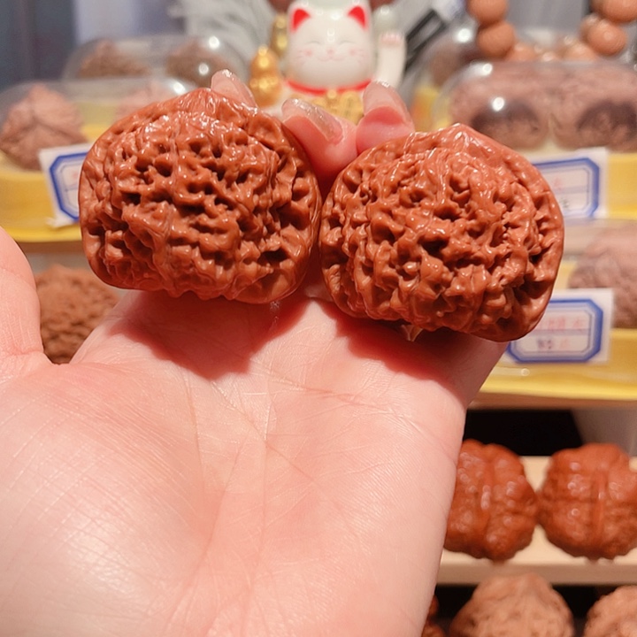 文玩核桃把件官帽