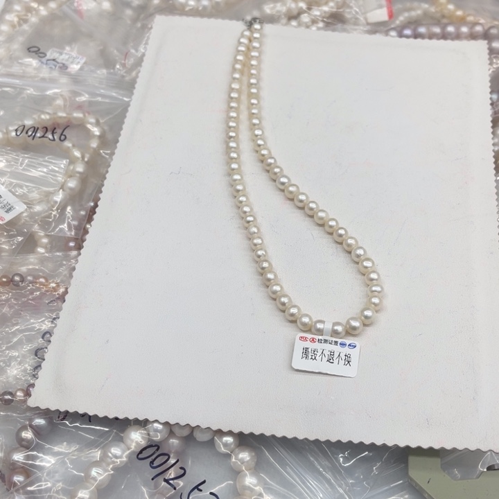未镶嵌淡水珍珠颈饰00871
