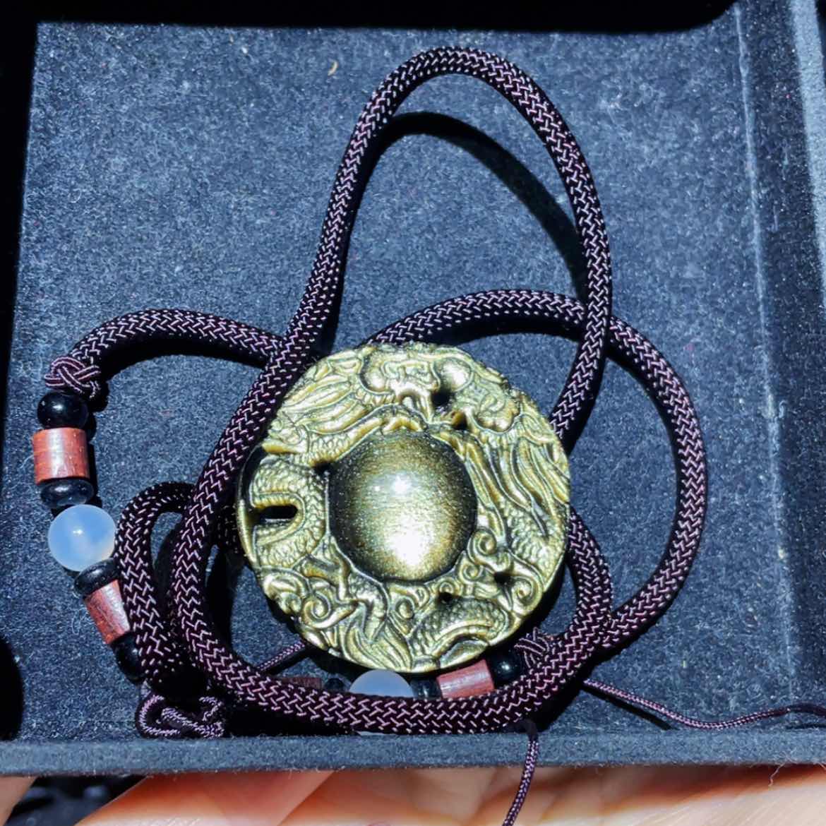 【闪购商品】黑曜岩吊坠(不含链)未镶嵌司*