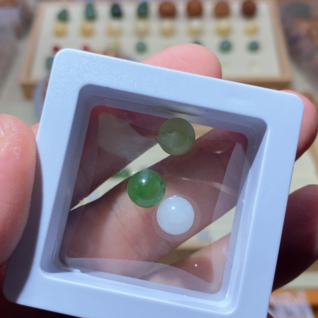 和田玉颈饰未镶嵌七**D