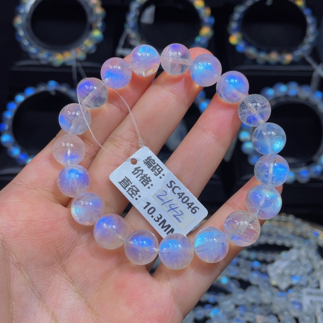 手链未镶嵌月光石SC4046#10.3mm