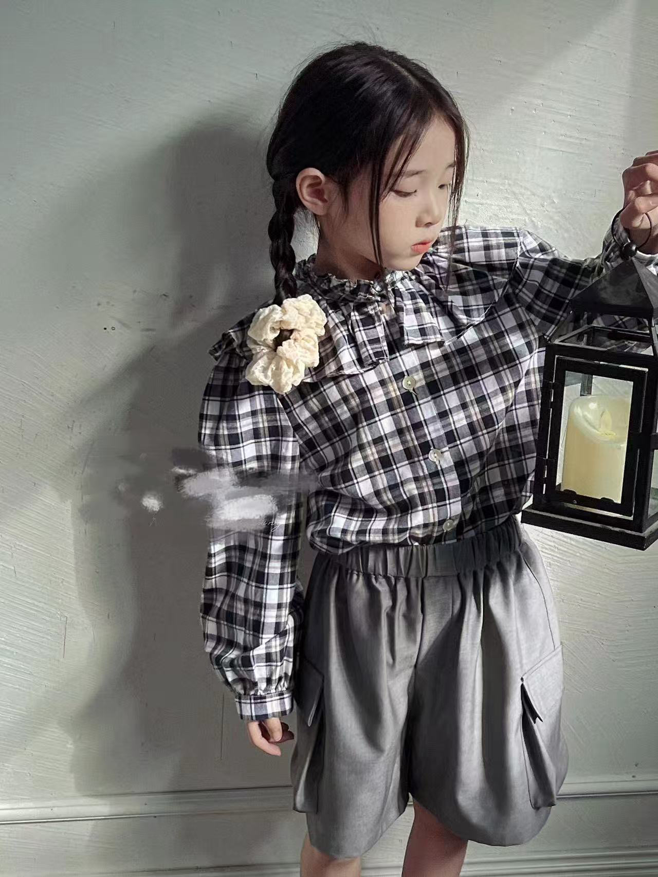 女大童早秋新款韩系小众设计师款秋上新秋季韩版