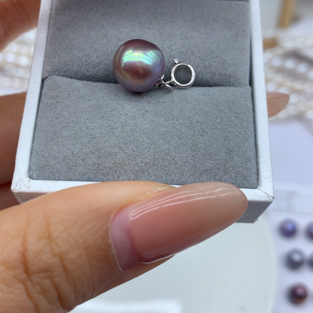 ✩***✩颈饰淡水珍珠银S925镶嵌