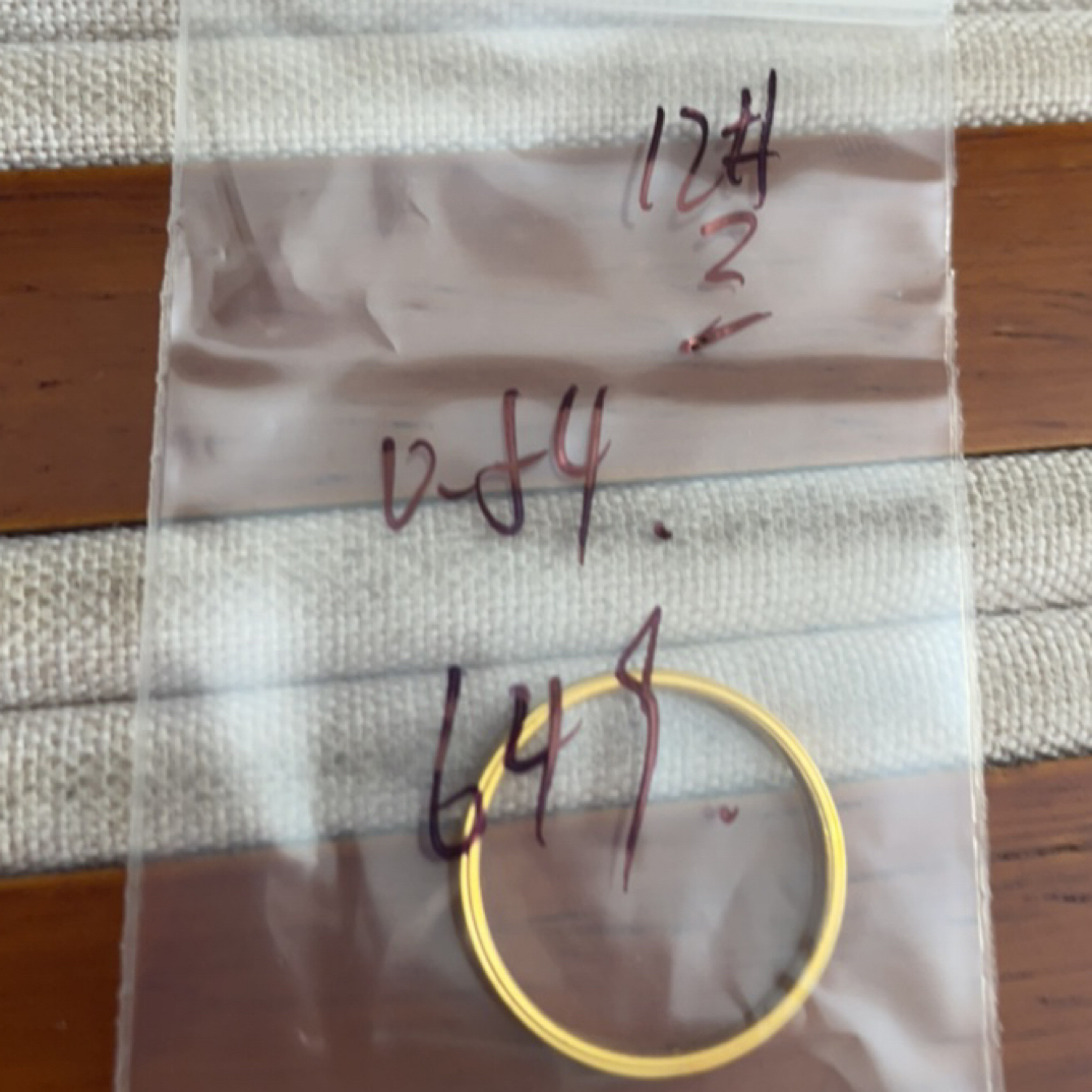 克重0.54 12号 三生三世戒指 足金999