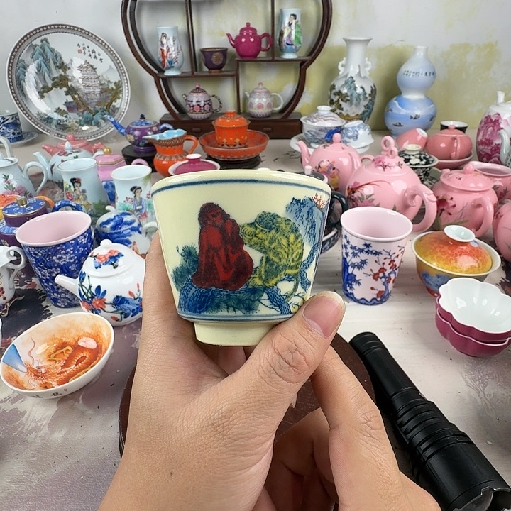 陶摆件景德镇陶瓷老厂瓷30