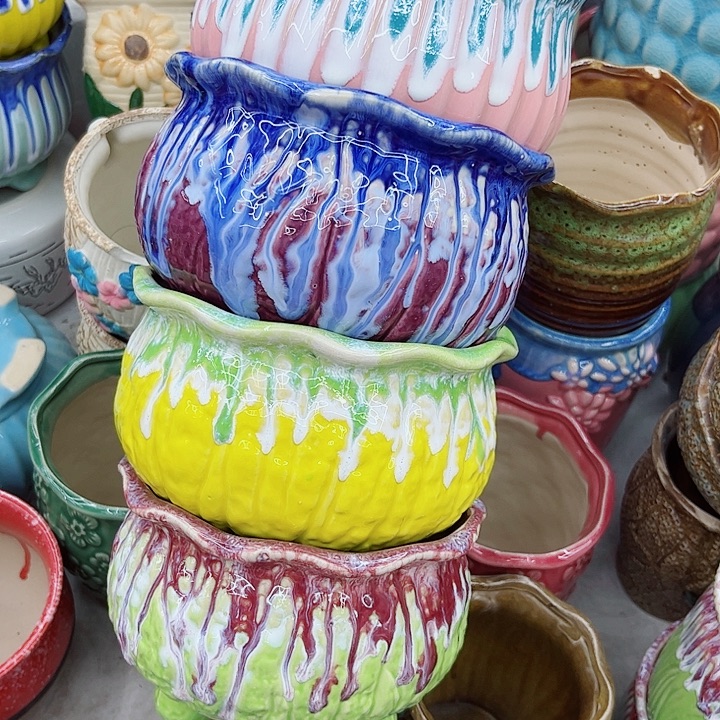 多肉绿植陶瓷花盆