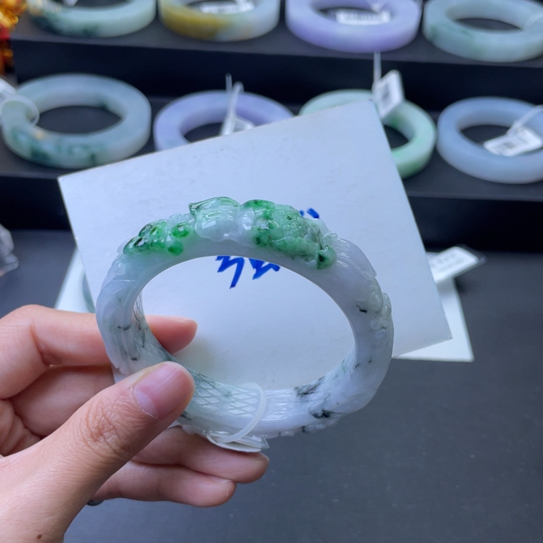 定制翡翠翡翠手镯未镶嵌