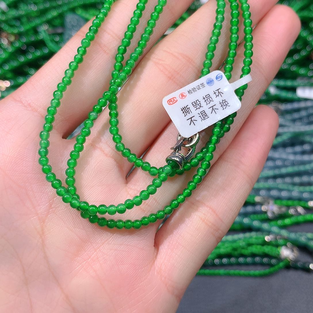 翡翠戒指未镶嵌天然翡翠