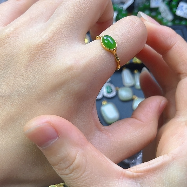 和田玉银S925镶嵌颈饰