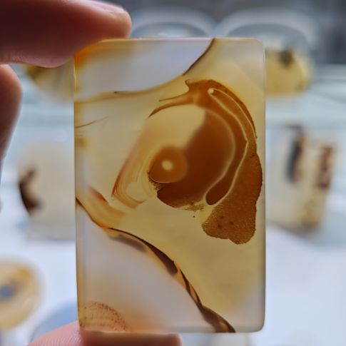 玛瑙/玉髓未镶嵌吊坠(不含链)12号