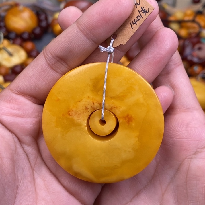 蜜蜡未镶嵌裸石蜜蜡L