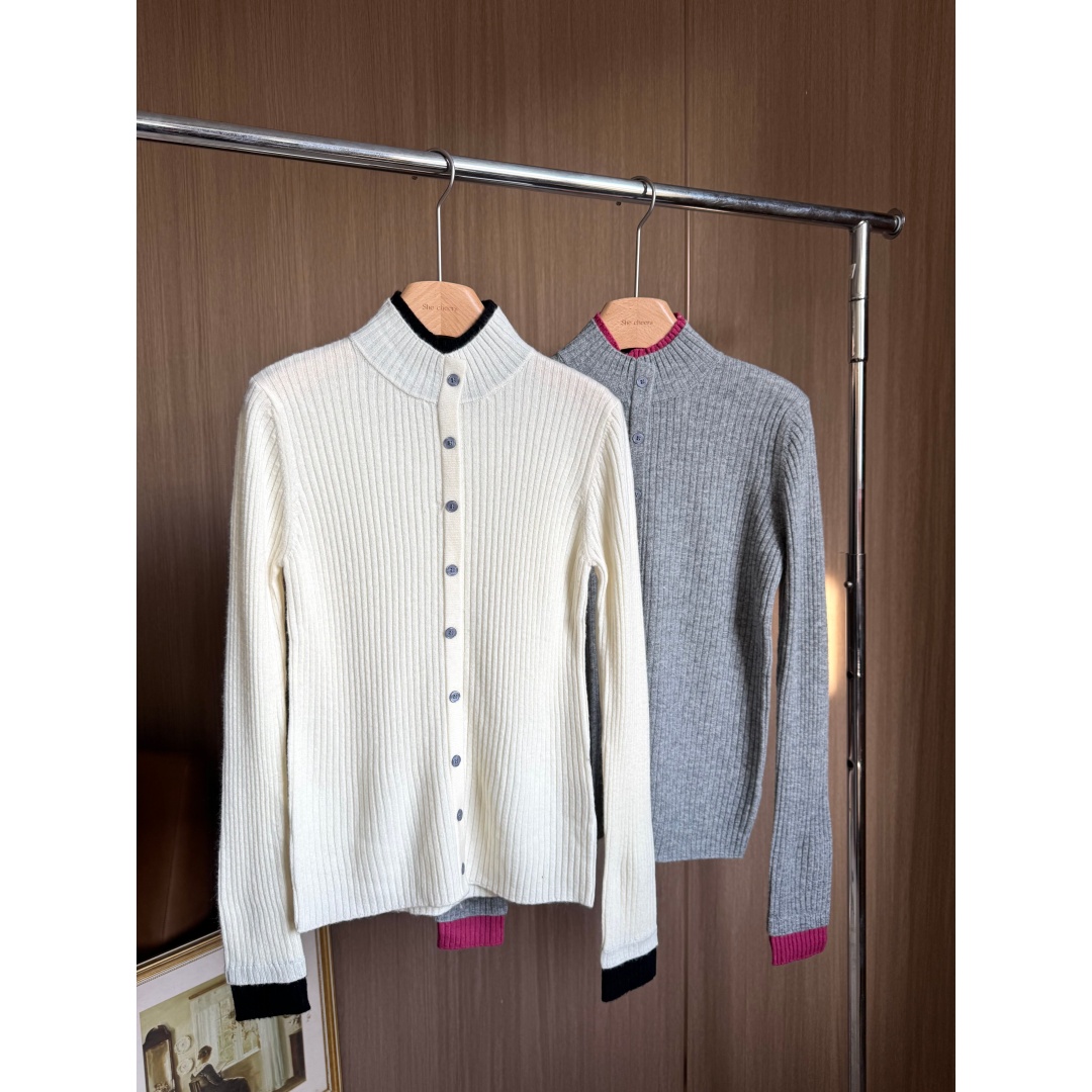 宿本 限定【火龙果】全羊毛毛衣2025秋冬显瘦针织开衫1541281CM