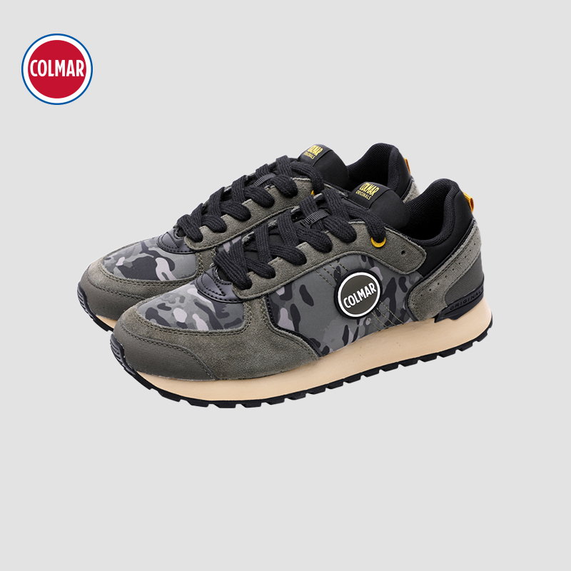 COLMAR/科尔马时尚简约百搭男款休闲鞋 TRAVIS CAMU 028