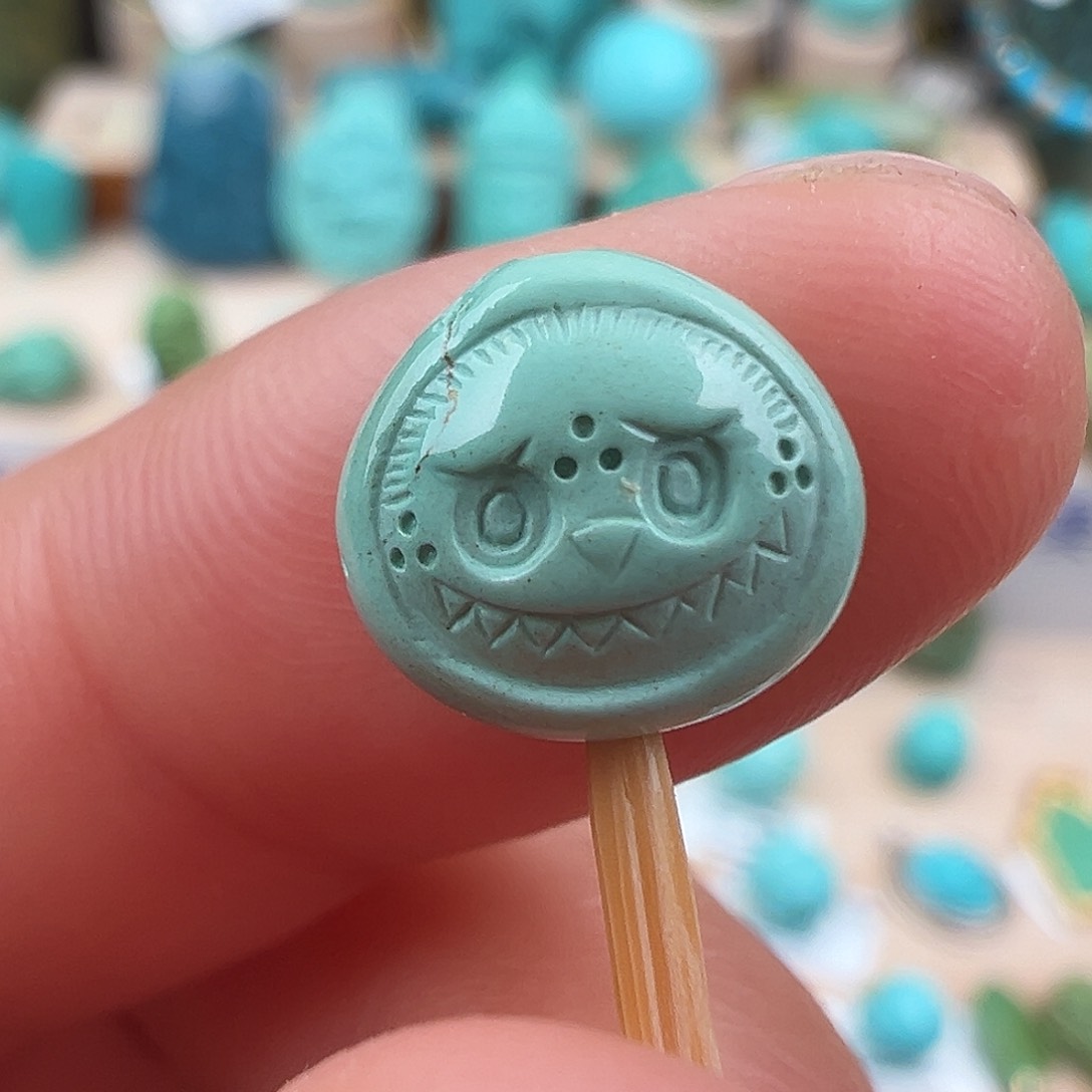 绿松石配饰未镶嵌