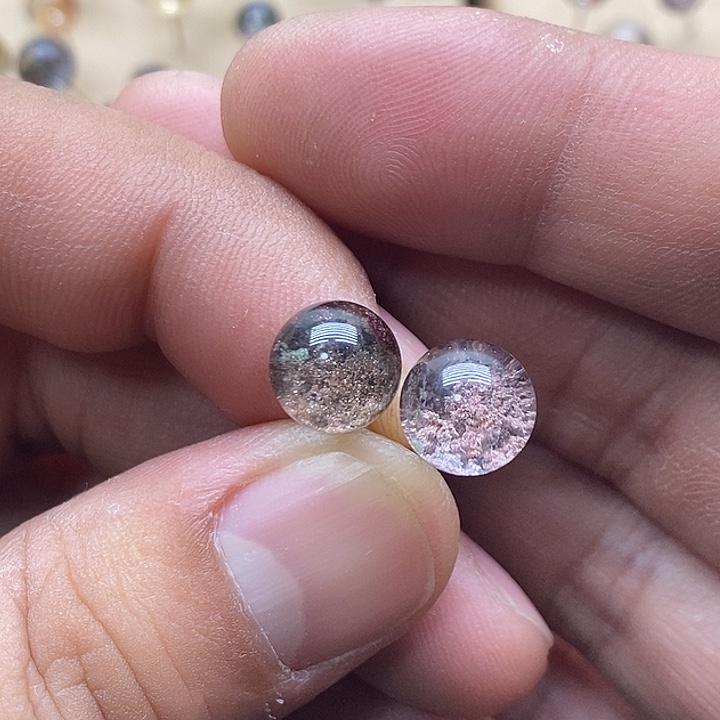 银S925镶嵌水晶珠宝半成品