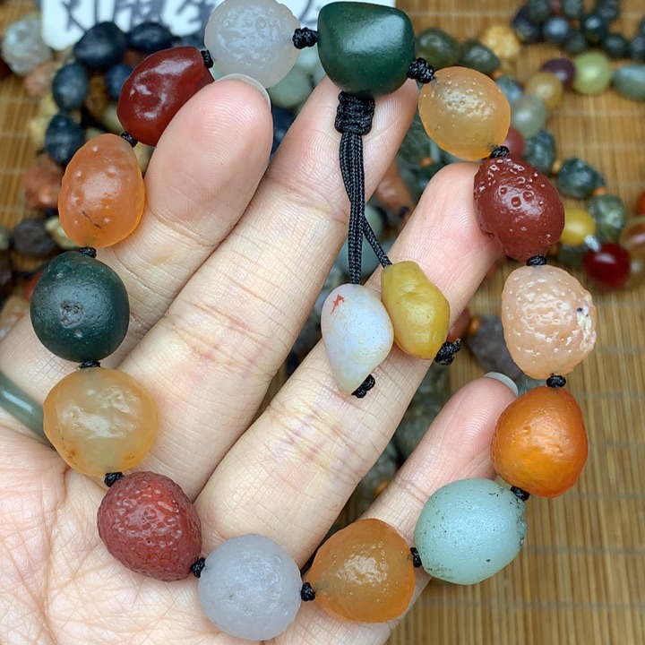 玛瑙/玉髓未镶嵌珠宝半成品秦*