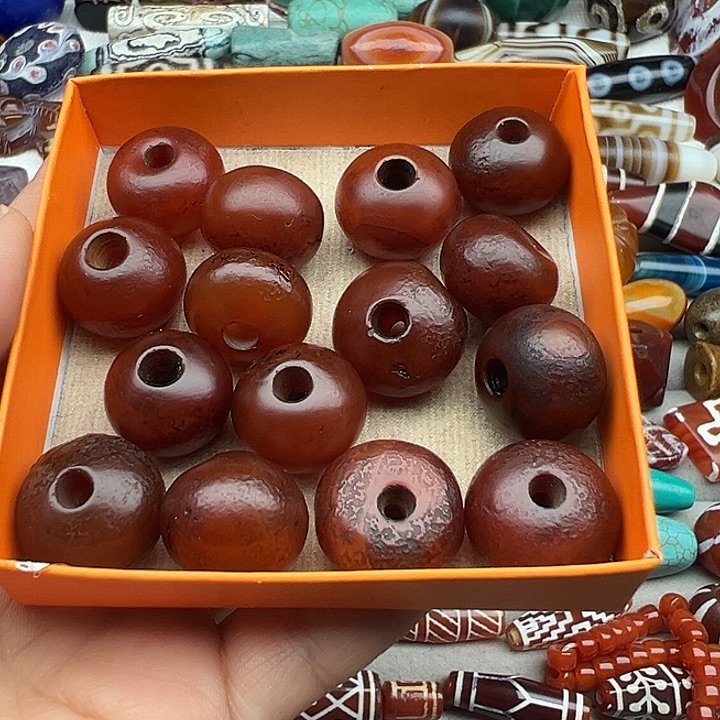 忘***了玛瑙/玉髓合金颈饰