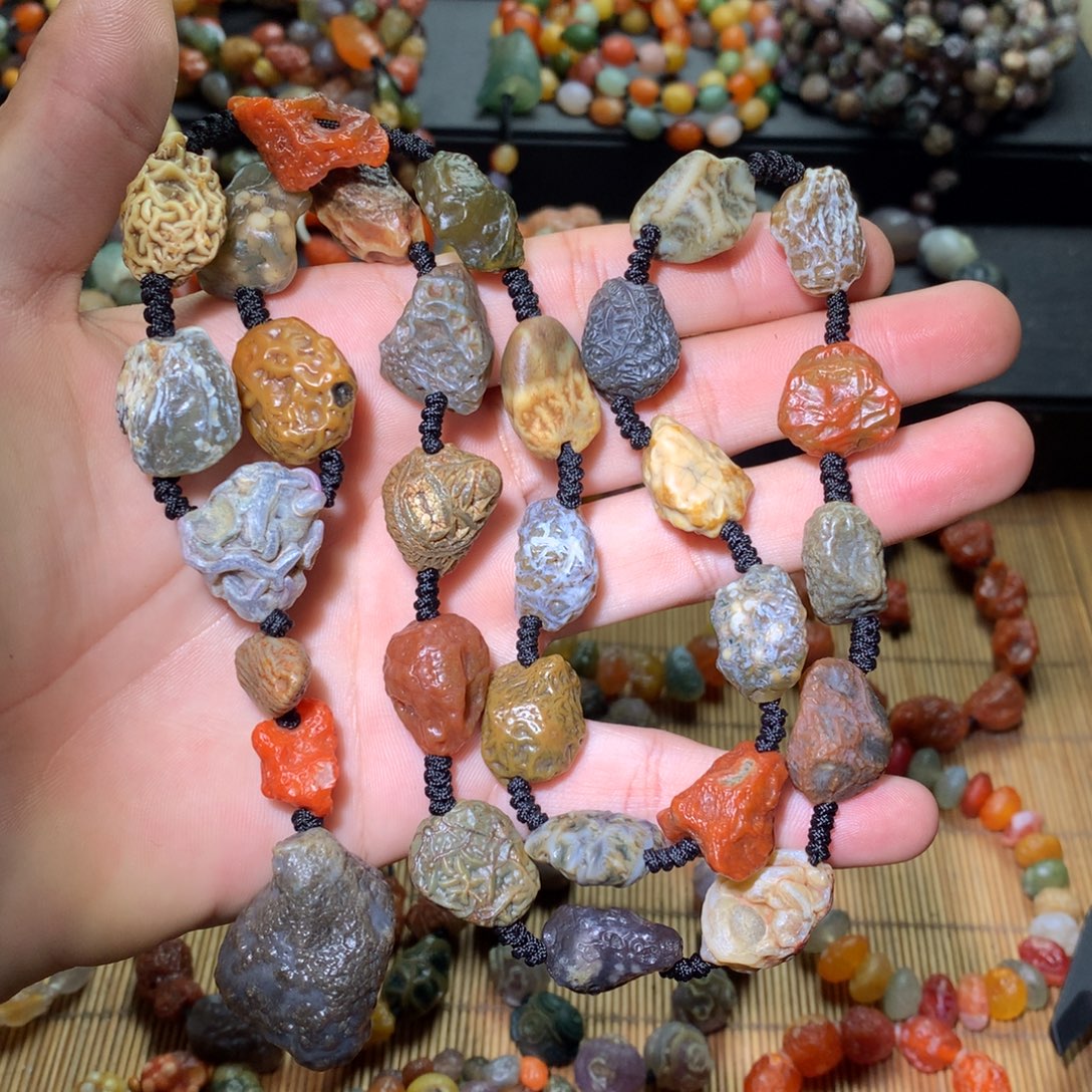 玛瑙/玉髓未镶嵌手链