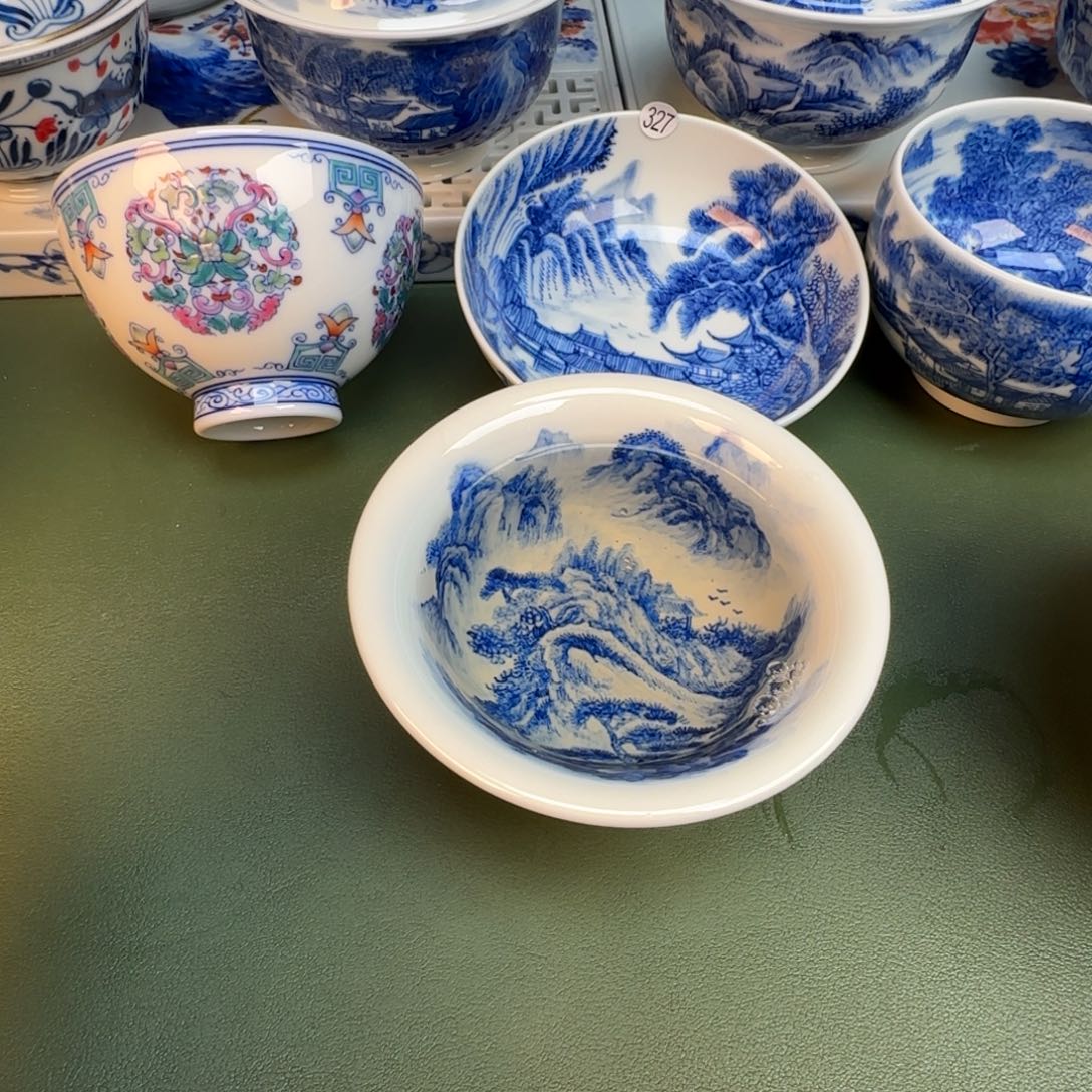 陶纯手工纯手绘茶具367