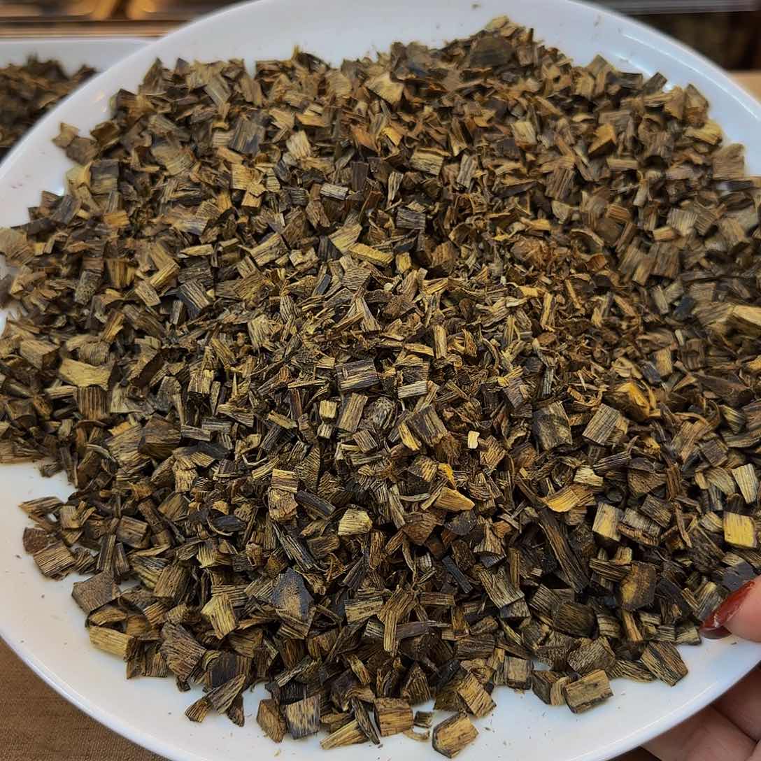 沉香沉香木制品绿奇楠油叶子切珠料50克多样性发其一