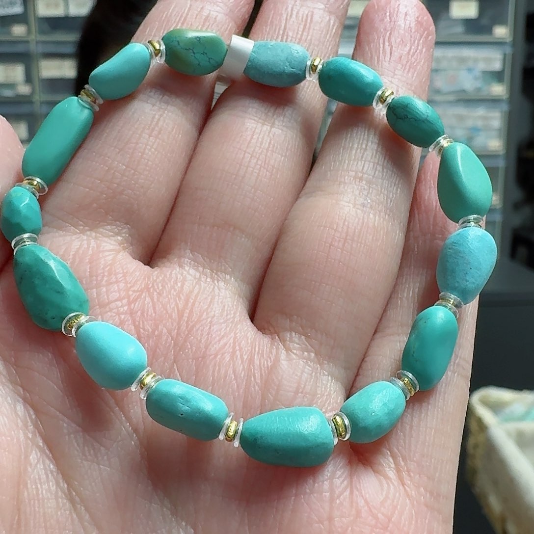 绿松石珠宝奇石未镶嵌