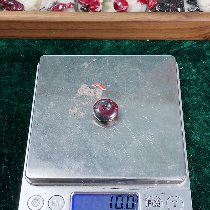 天然辰砂原石首饰