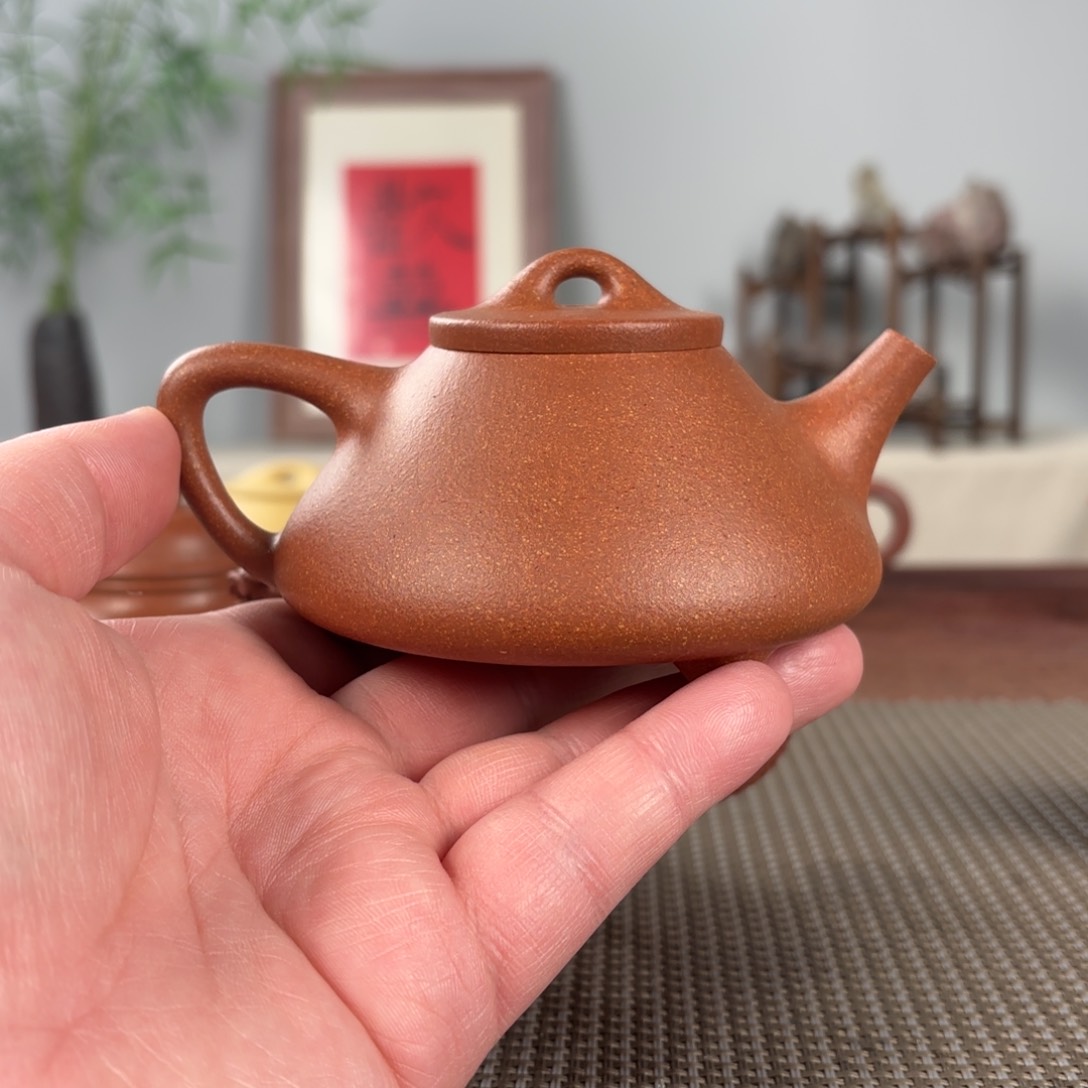 紫砂茶壶黄龙山原矿紫砂壶200