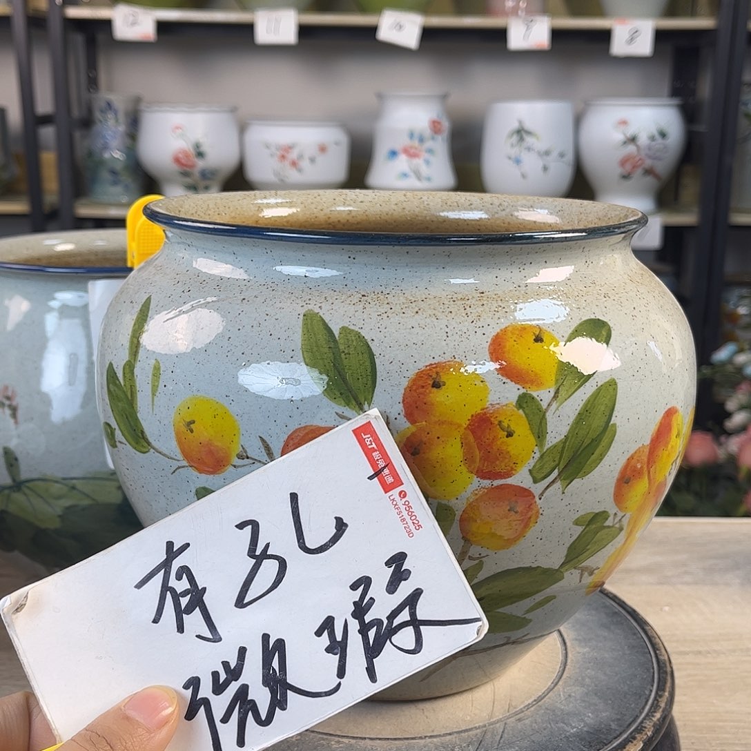 罐1xc景德镇陶瓷花盆