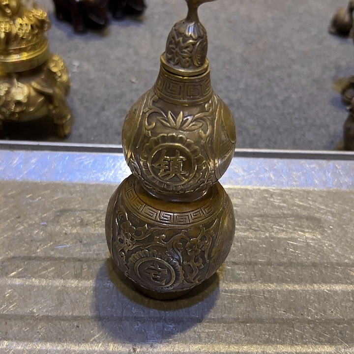 黄铜摆件，文房工艺品摆件