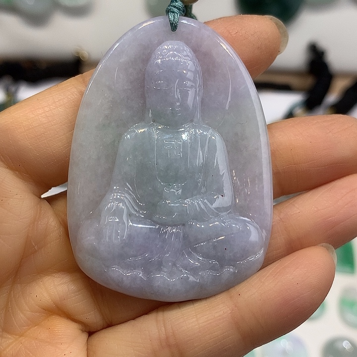 翡翠未镶嵌颈饰17